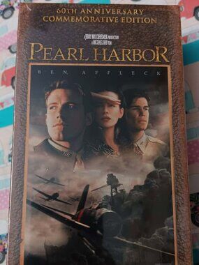 Pearl Harbor - 60th Anniversary Edition - Ben Affleck - 2001 VHS - 2 Tapes - NEW